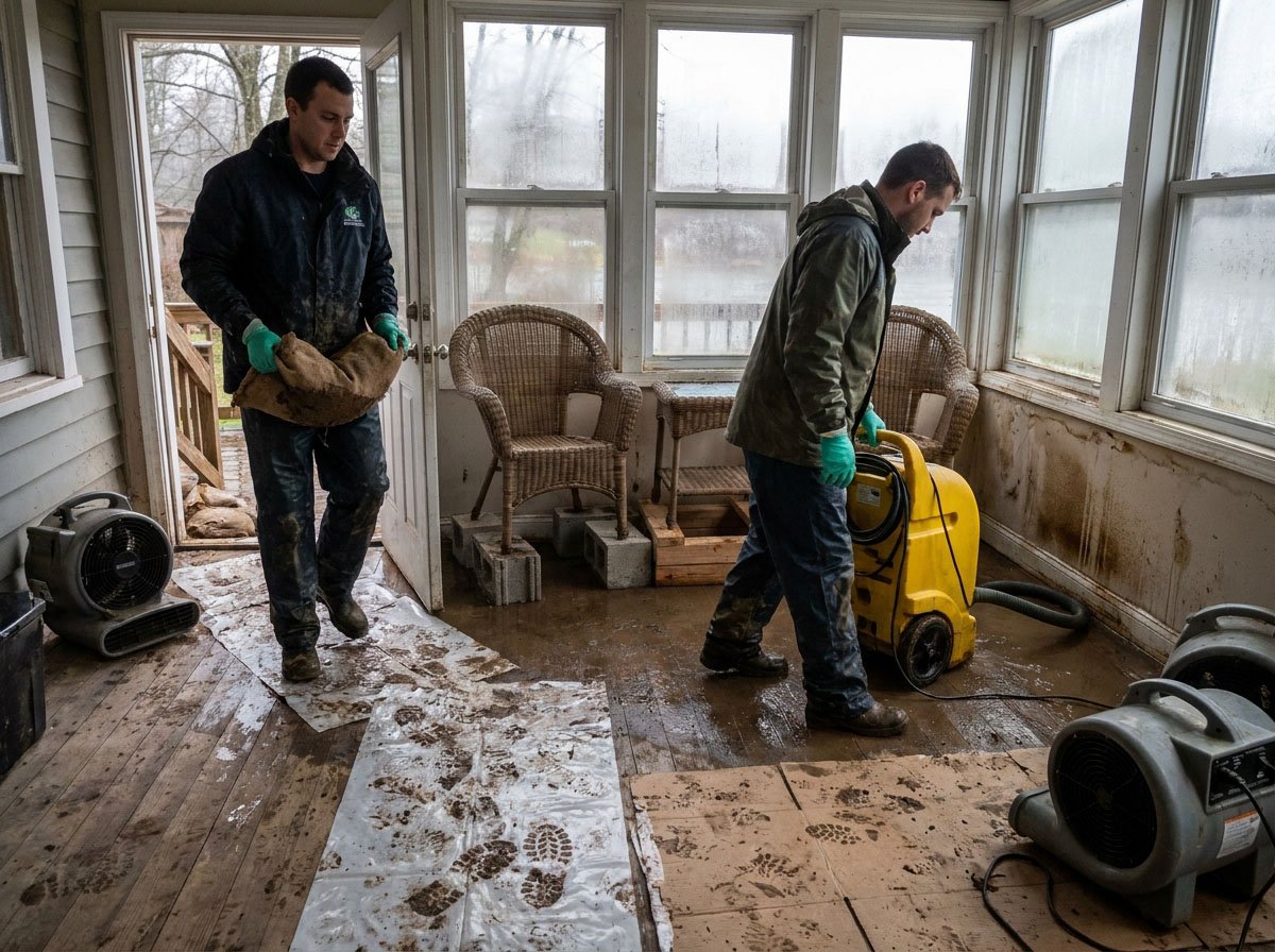 Winona County Water Damage Restoration service in Lewiston