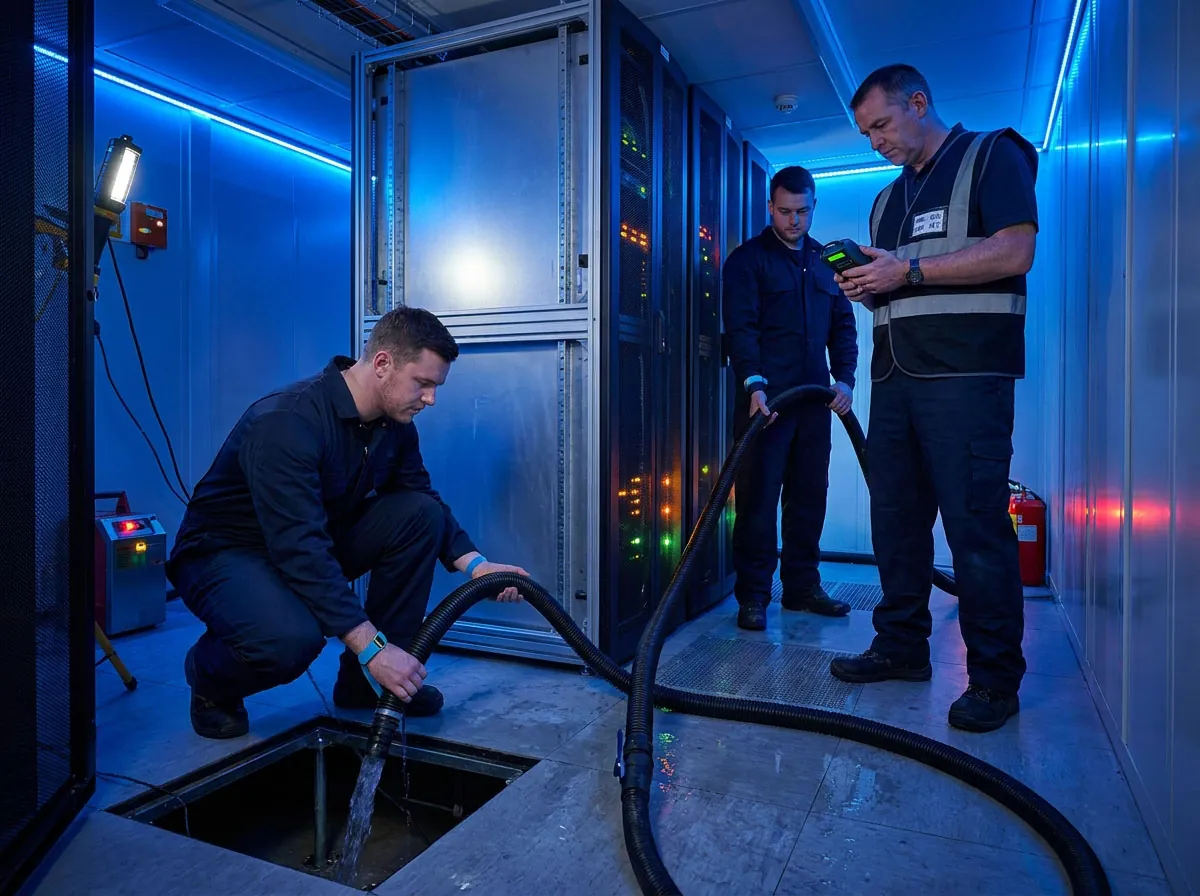 Sewage Backup Cleanup service photo